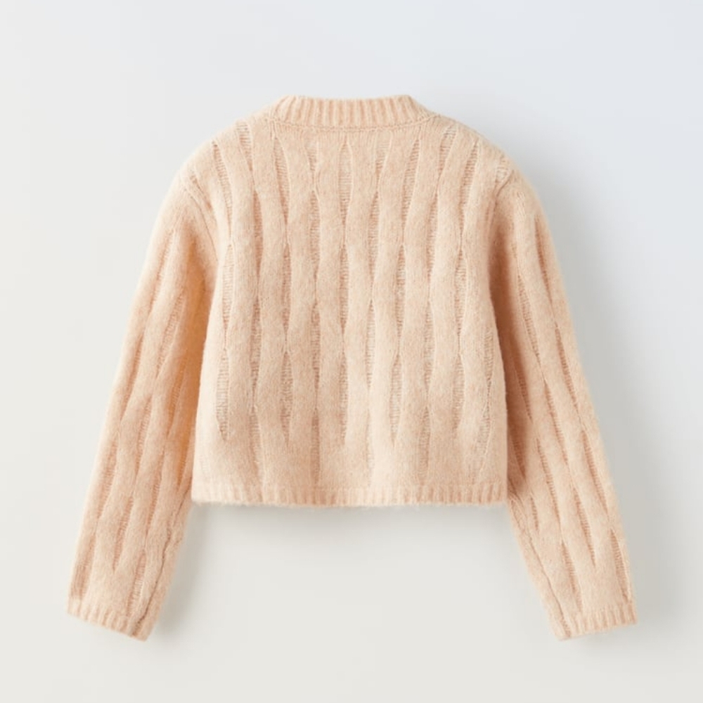 ZARA RIPPED SWEATER - Picture 2 of 3